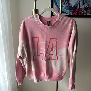 VINTAGE LA Bleached Sweatshirt, Oversized